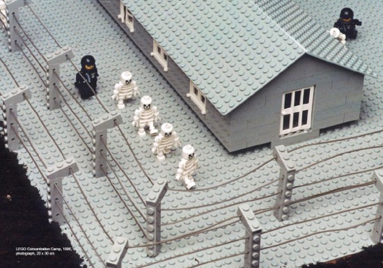 Zbigniew Libera, "Lego. Obóz koncentracyjny" / "Lego. Concentration Camp", 1994, Courtesy of the Raster Gallery